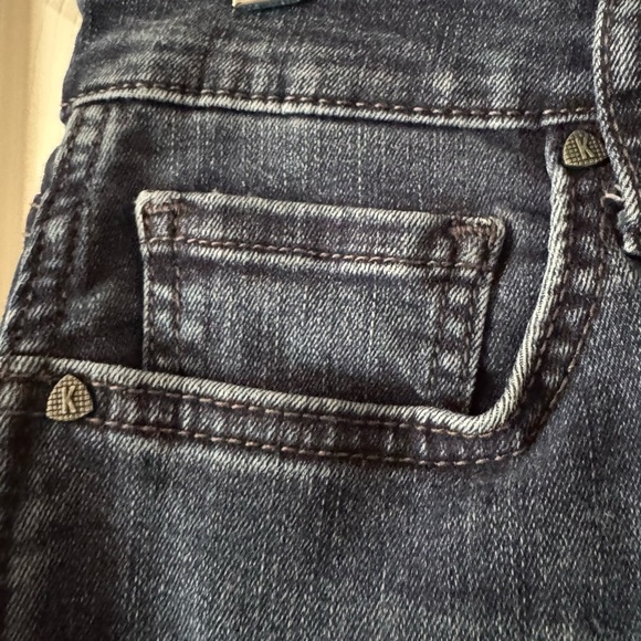 Kut From The Kloth Womens Diana Slim Skinny Jeans Blue Stretch Dark Wash 14 - Picture 7 of 8